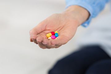 handfull of medicine help with cure