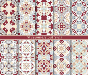 Set of seamless pattern
