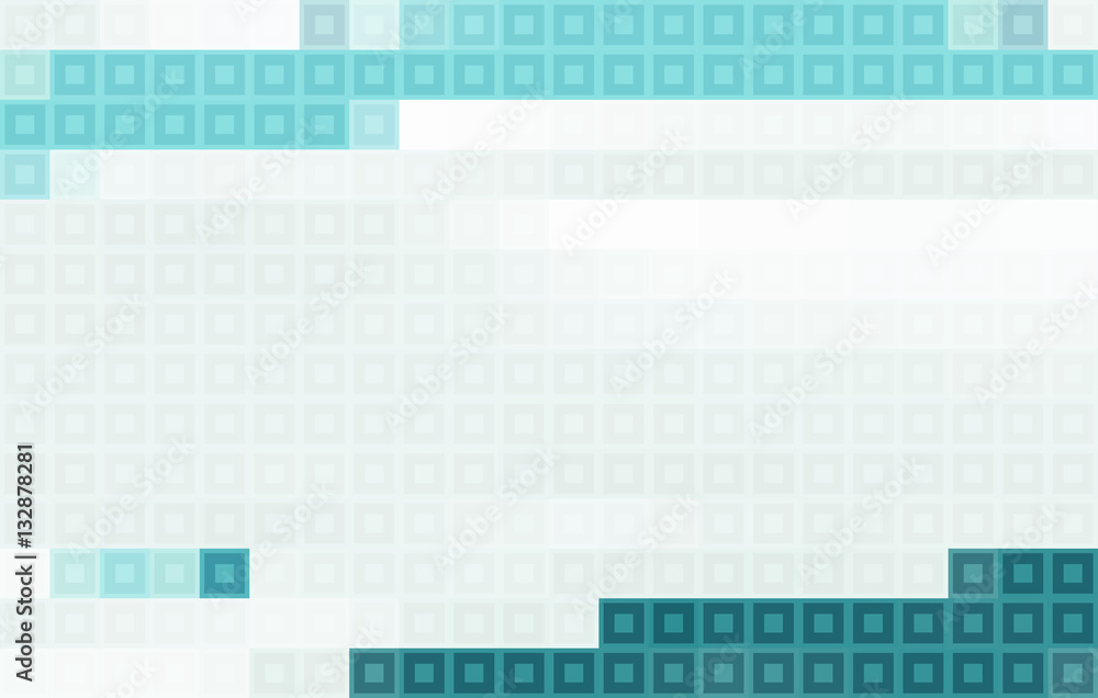 Aufkleber simple gray and teal geometric background. vector pattern