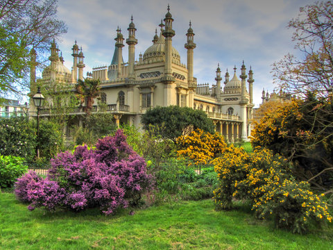 The Royal Pavilion and Gardens, Brighton, East Sussex