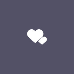 heart icon. love sign