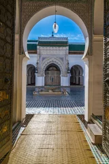 Kairaouine Moschee Universität in Fes Marokko © Frozen Action