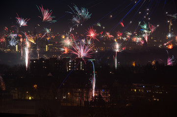 Silvester 2016/2017 &uuml;ber Essen