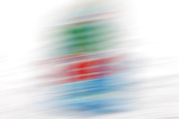 abstraction on a long exposure with the effect of lubrication