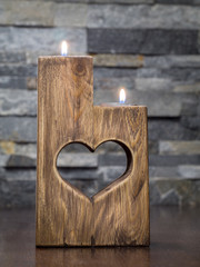 Romantic candle holder
