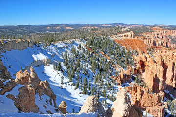 Bryce Canyon in winter