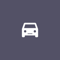Obraz na płótnie Canvas car icon. transport sign