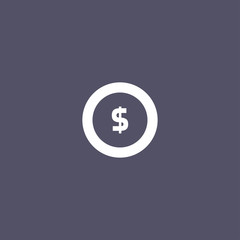 coin icon. money sign