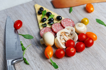 Creative composition of ingredients