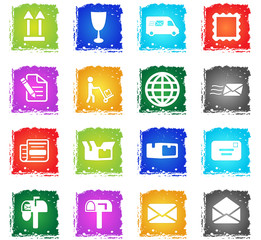 Post service simply icons