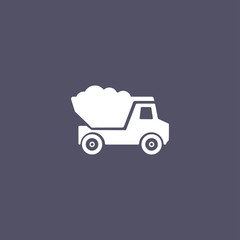 Truck icon. transport sign