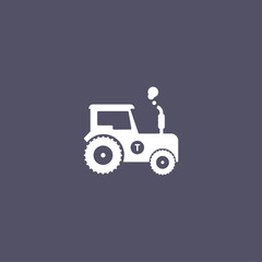 simple tractor icon