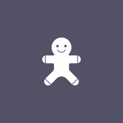 simple Ginger man icon