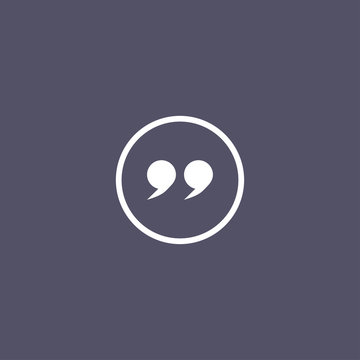 simple quotes icon