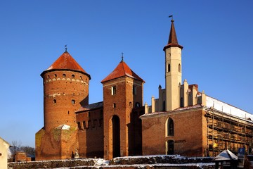 Reszel - zamek, Mazury, Polska