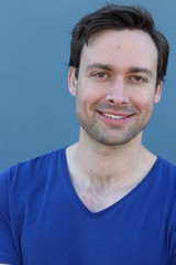 Obraz premium Man with a perfect white smile