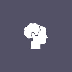 human brain icon