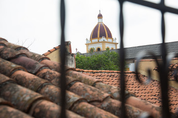 Cathedral Dome Through Gate