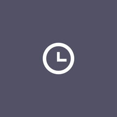 timer icon. clock sign