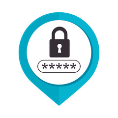 safe secure padlock icon vector illustration design