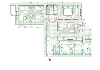 Design Solution for Home Improvement. House drawing