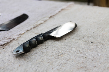 Handmade knife.