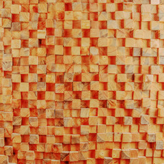 background texture of a tree cubic unit