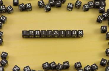 The emotion of irritation as a state