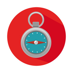 chronometer watch isolated icon vector illustration design