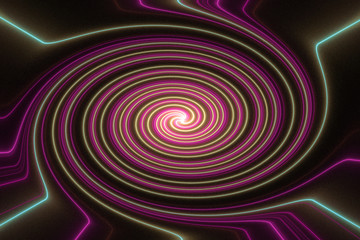 Fractal art background for creative design. Abstract fractal. De