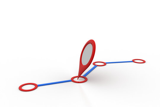 Map location network