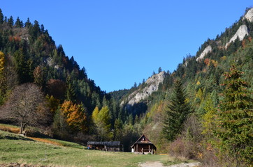 Pieniny. National Park in the north of Slovakia.