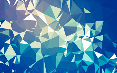 Abstract low poly background, geometry triangle