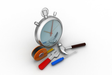 Time management service concept