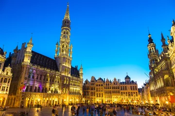 Crédence de cuisine en plexiglas Bruxelles The Grand Place in Brussels