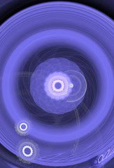 Fractal art background for creative design. Abstract fractal. De