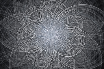 Abstract fractal art for creative design