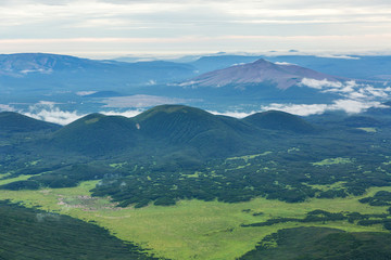 Beautiful landscape in South Kamchatka Nature Park.