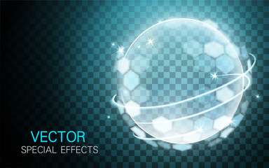 technical ball background