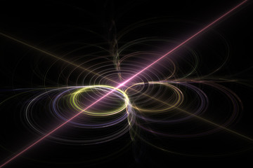 Abstract fractal background