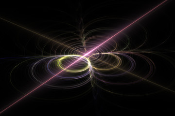 Abstract fractal background.