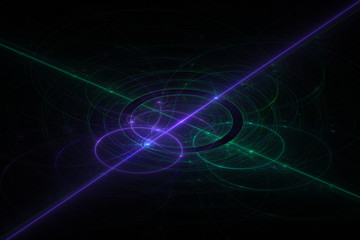 Abstract fractal background.