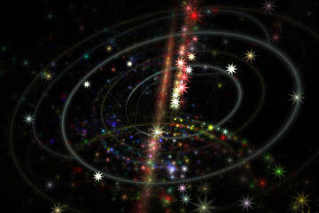 Abstract fractal background.