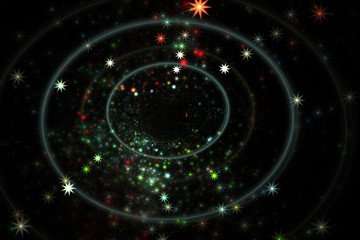 Abstract fractal background.