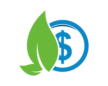 leaves currency dollar icon