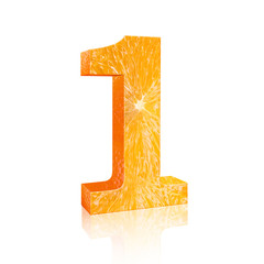number one Fresh orange 