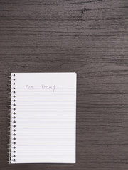 Desktop, Spiral Notebook, List