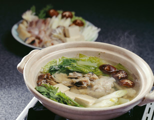 鍋（水炊き)