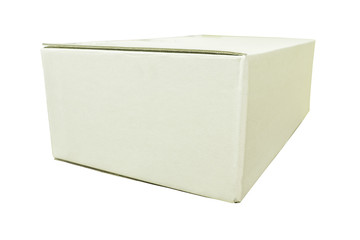 Cartons isolated on white background.