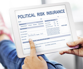 Political Risk Insurance Failure Financial Concept